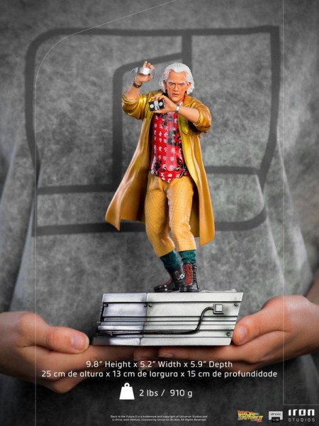 Back to the Future Part II 1/10 Art Scale Doc Brown Statue 25 cm