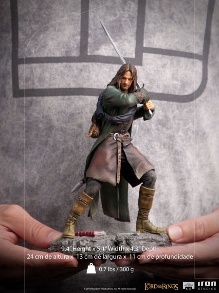 The Lord of the Rings 1/10 scale statue BDS Art Scale Aragorn 24 cm