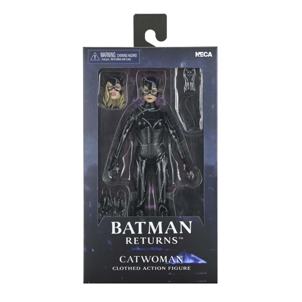 CLOTHED ACTION FIGURE CATWOMAN - NECA BATMAN RETURNS
