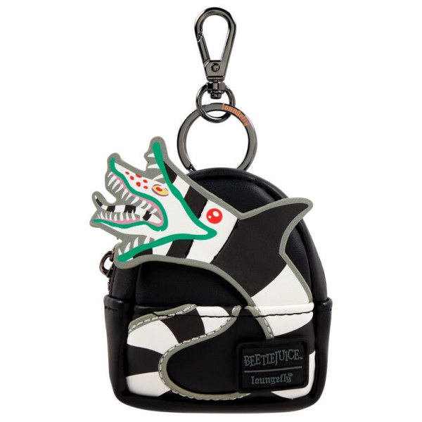Mystery Keychain – Loungefly Mini Backpack – Beetlejuice