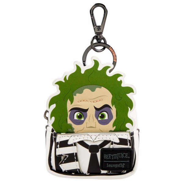 Mystery Keychain – Loungefly Mini Backpack – Beetlejuice