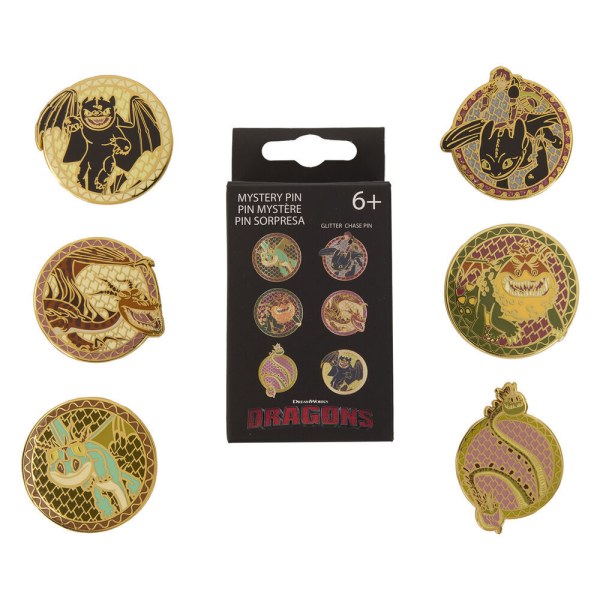 Blind Box - Loungefly Enamel Pin - How to Train Your Dragon