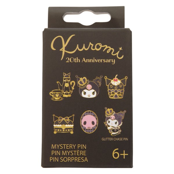 Mystery Blind Box – Enamel Pin  – Hello Kitty Kuromi 20th Anniversary