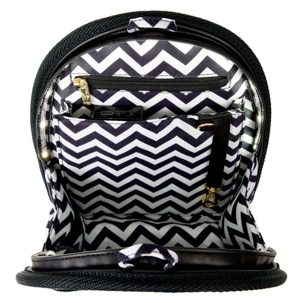 Loungefly Backpack Light-Up Organizer - Zig-Zag