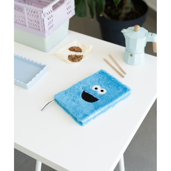 PREMIUM A5 PLUSH NOTEBOOK - SESAME STREET
