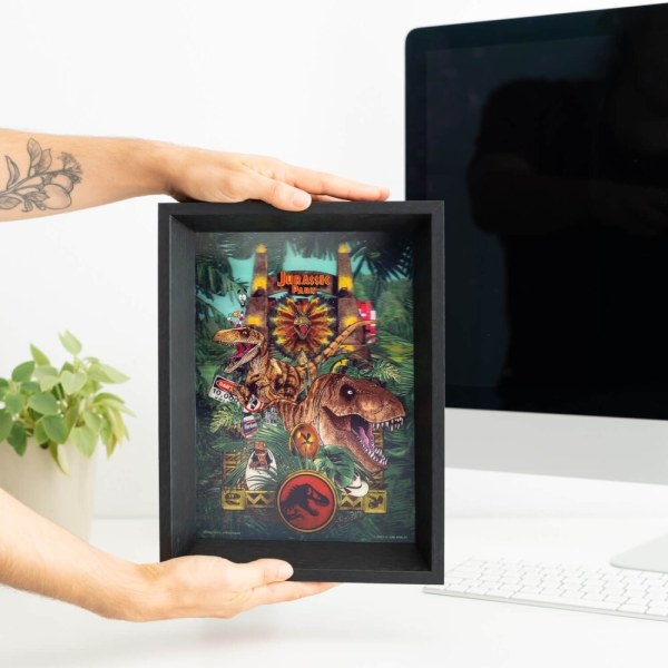 Jurassic Park Framed Lenticular Print