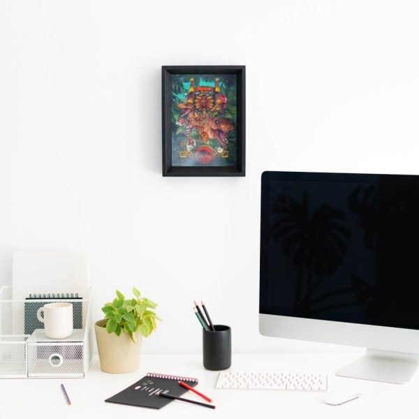 Jurassic Park Framed Lenticular Print