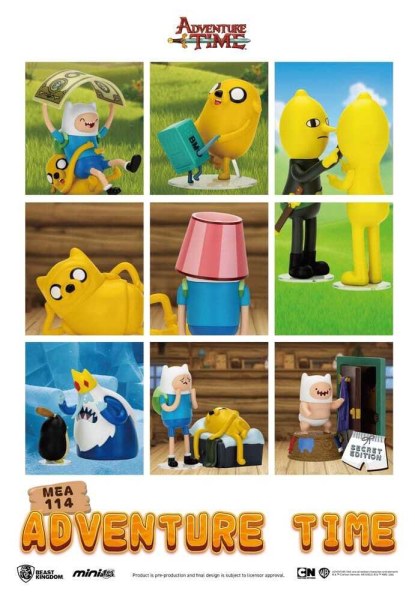 Adventure Time Mini Egg Attack Blind Box Adventure Time figurine assortment 9 cm (6)