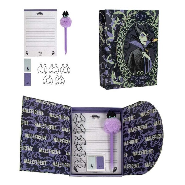 Disney Villains - 4-Piece Writing Set - Maleficent