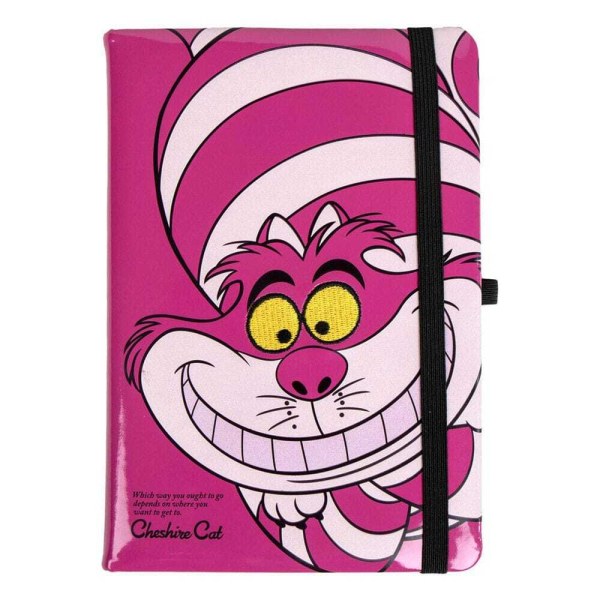 Disney - Alice in Wonderland - Premium A5 Notebook  Cheshire Cat