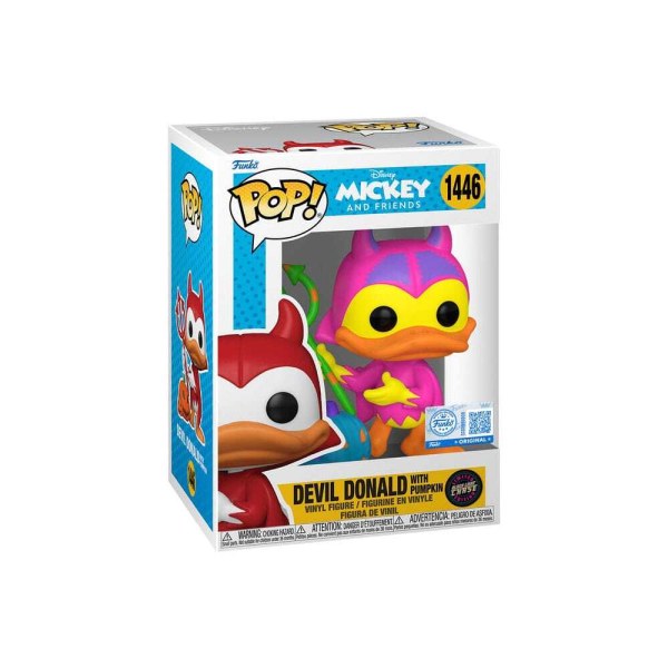 Figure Pop! 1446 Disney: Devil Donald with pumpkin
