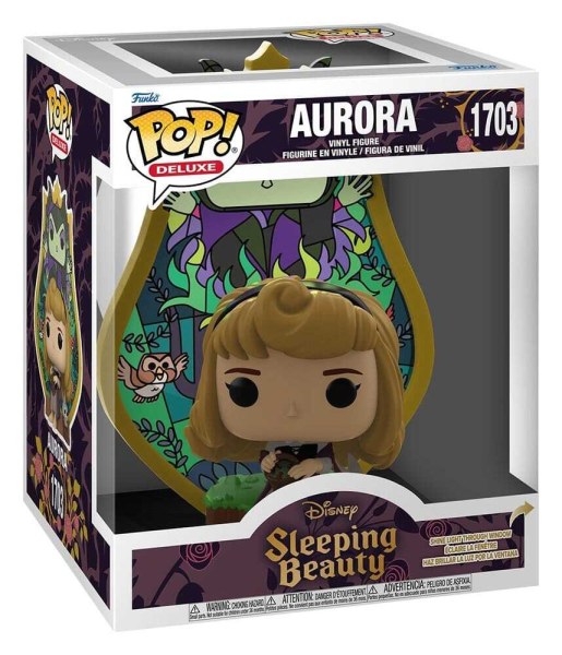 FUNKO POP! 1703 Deluxe Aurora with stained glass - Disney Sleeping Beauty
