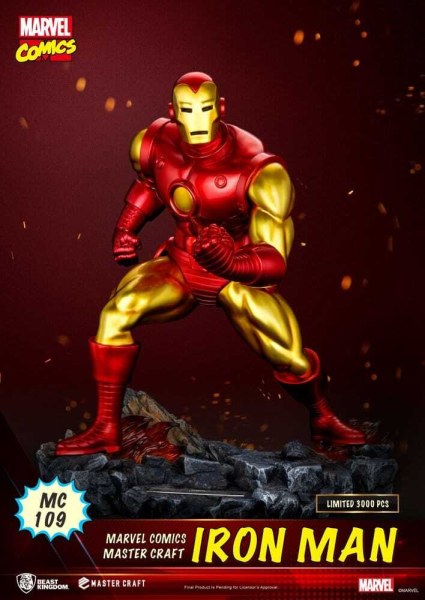 Marvel Comics Master Craft Iron Man statuette 29 cm