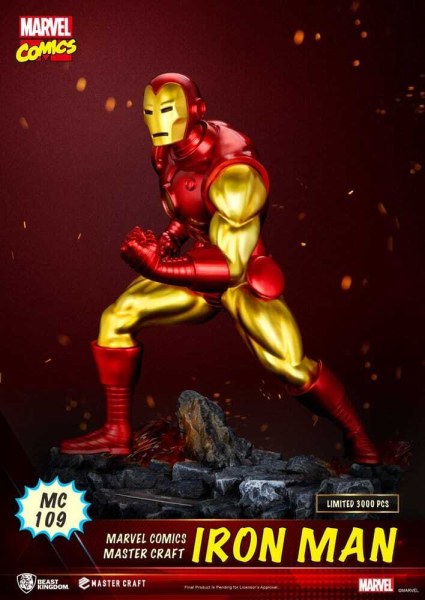 Marvel Comics Master Craft Iron Man statuette 29 cm