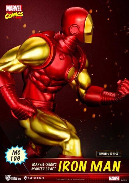 Marvel Comics Master Craft Iron Man statuette 29 cm