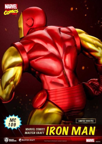 Marvel Comics Master Craft Iron Man statuette 29 cm