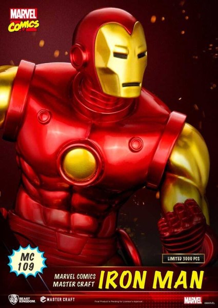 Marvel Comics Master Craft Iron Man statuette 29 cm