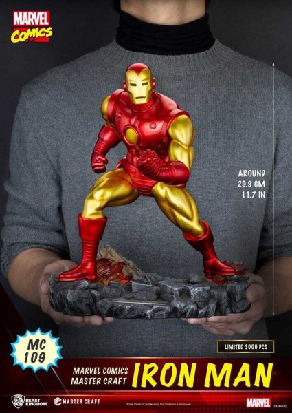Marvel Comics Master Craft Iron Man statuette 29 cm