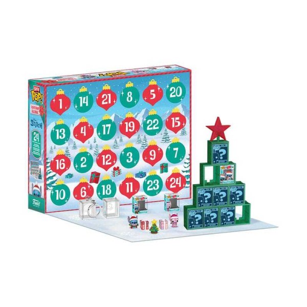 Bitty POP! Advent Calendar 24-Day Christmas Stitch Countdown - Disney Lilo & Stitch