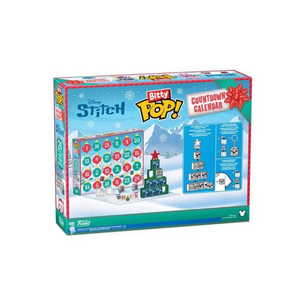 Bitty POP! Advent Calendar 24-Day Christmas Stitch Countdown - Disney Lilo & Stitch