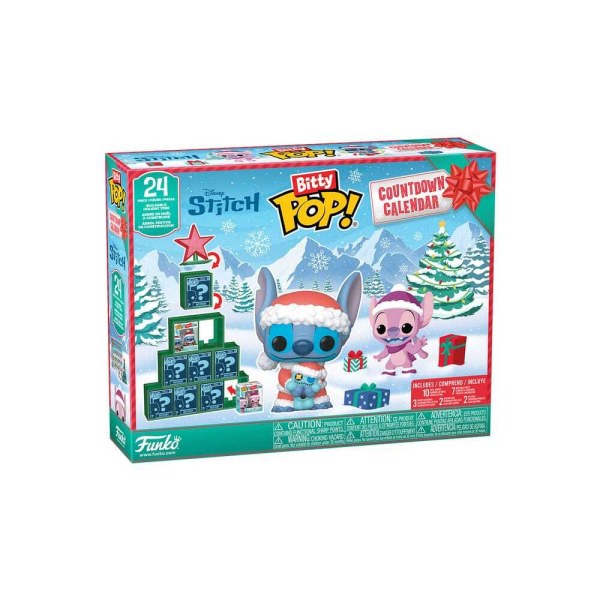 Bitty POP! Advent Calendar 24-Day Christmas Stitch Countdown - Disney Lilo & Stitch