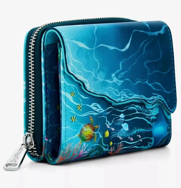 WATER FLOW WALLET - DISNEY LOUNGEFLY MOANA
