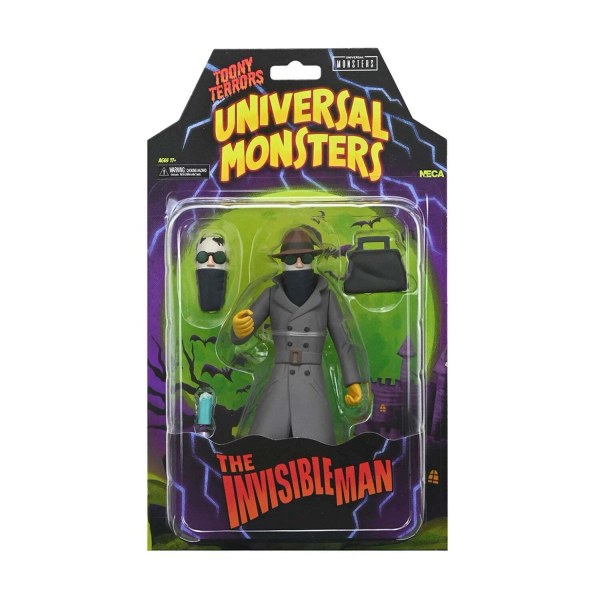 Universal Monsters – 6” scale action figure – Toony Terrors – Invisible Man