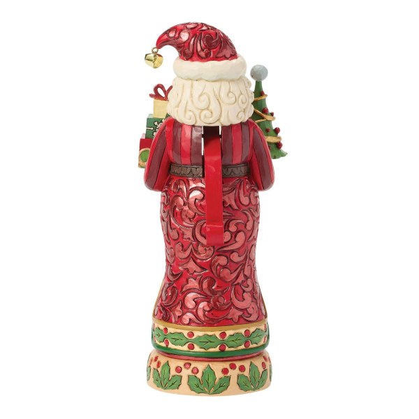 Red and Green Santa Nutcracker - Jim Shore