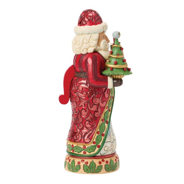 Red and Green Santa Nutcracker - Jim Shore
