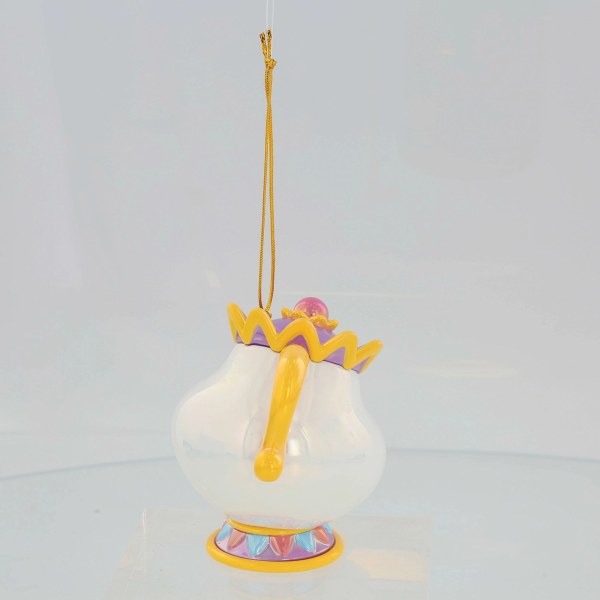 MRS POTTS IRIDESCENT PVC ORNAMENT - DISNEY DEPARTMENT 56