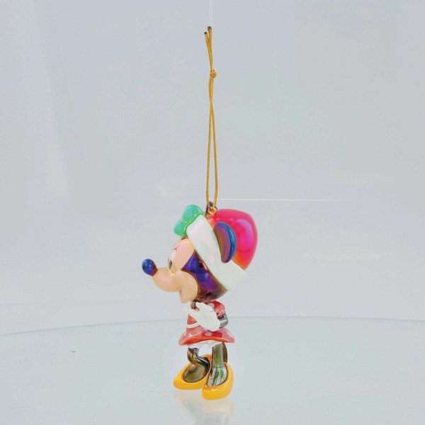 MINNIE MOUSE CHRISTMAS IRIDESCENT PVC ORNAMENT - DISNEY DEPARTMENT 56