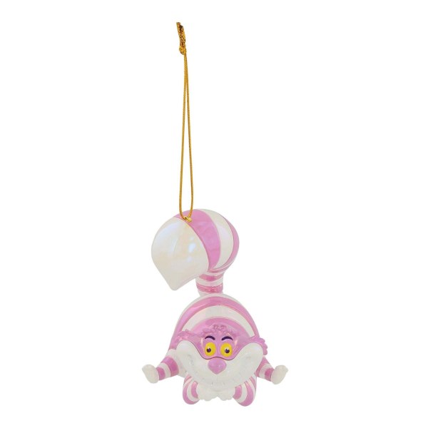 CHESHIRE IRIDESCENT PVC ORNAMENT - DISNEY DEPARTMENT 56
