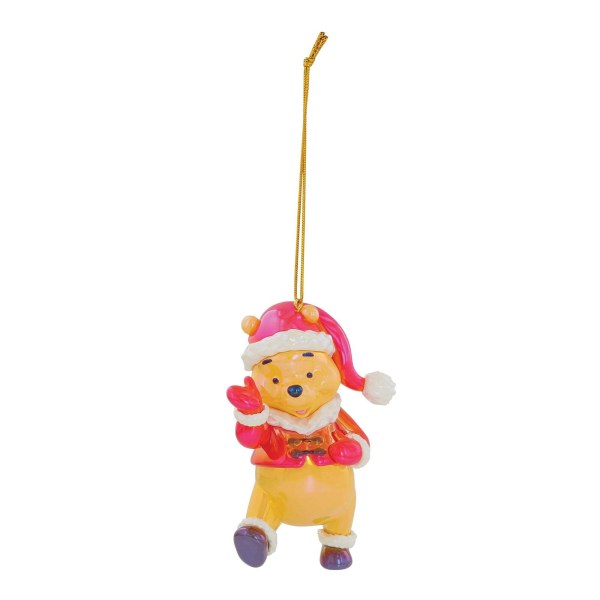 WINNIE THE POOH CHRISTMAS IRIDESCENT PVC ORNAMENT - DISNEY DEPARTMENT 56