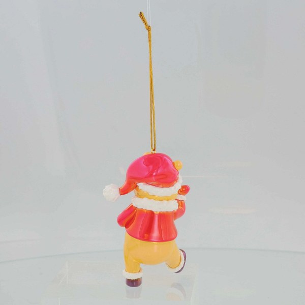 WINNIE THE POOH CHRISTMAS IRIDESCENT PVC ORNAMENT - DISNEY DEPARTMENT 56