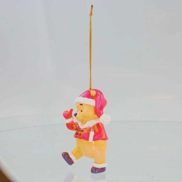 WINNIE THE POOH CHRISTMAS IRIDESCENT PVC ORNAMENT - DISNEY DEPARTMENT 56