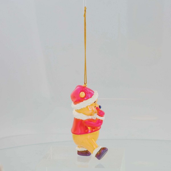 WINNIE THE POOH CHRISTMAS IRIDESCENT PVC ORNAMENT - DISNEY DEPARTMENT 56