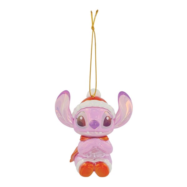 ANGEL CHRISTMAS IRIDESCENT PVC ORNAMENT - DISNEY DEPARTMENT 56