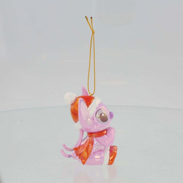 ANGEL CHRISTMAS IRIDESCENT PVC ORNAMENT - DISNEY DEPARTMENT 56