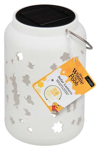 LunaGlo Winnie the Pooh Solar Projection Lantern - Disney