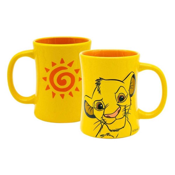3D Simba Mug 3D 360 ml - Disney The Lion King