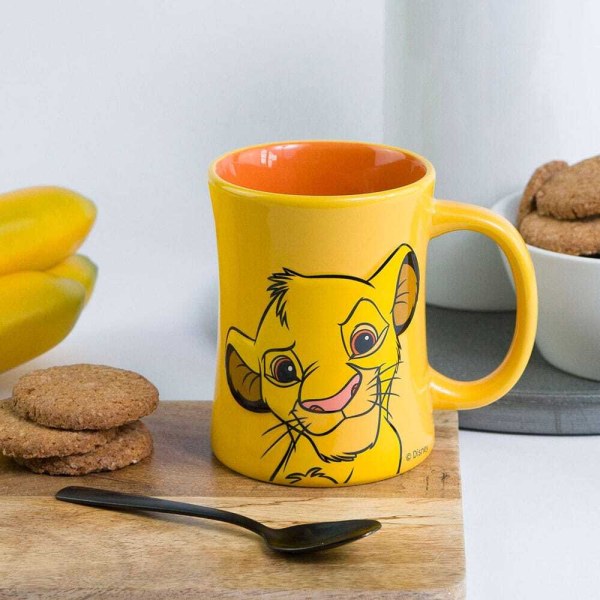 3D Simba Mug 3D 360 ml - Disney The Lion King