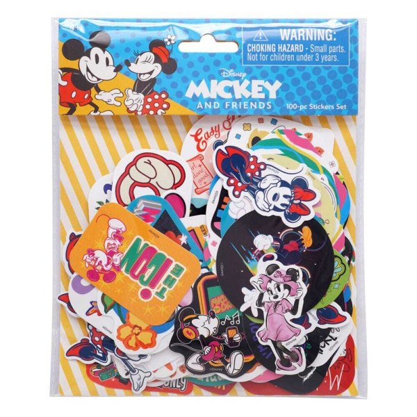 Disney pack of 100 Mickey & Minnie stickers