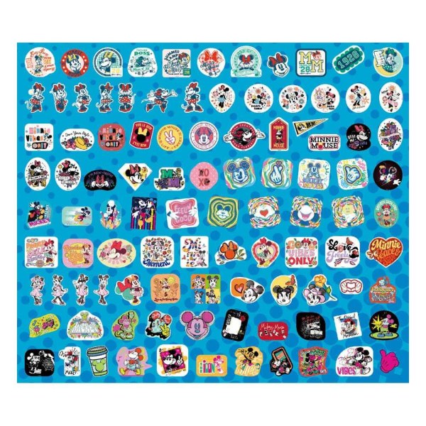 Disney pack of 100 Mickey & Minnie stickers