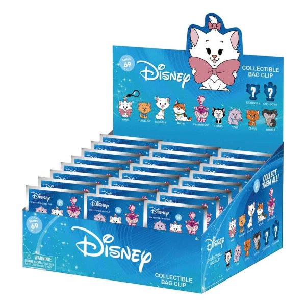 Cats 3D keychain Series 69 mystery bag - Disney