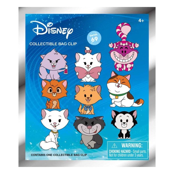 Cats 3D keychain Series 69 mystery bag - Disney