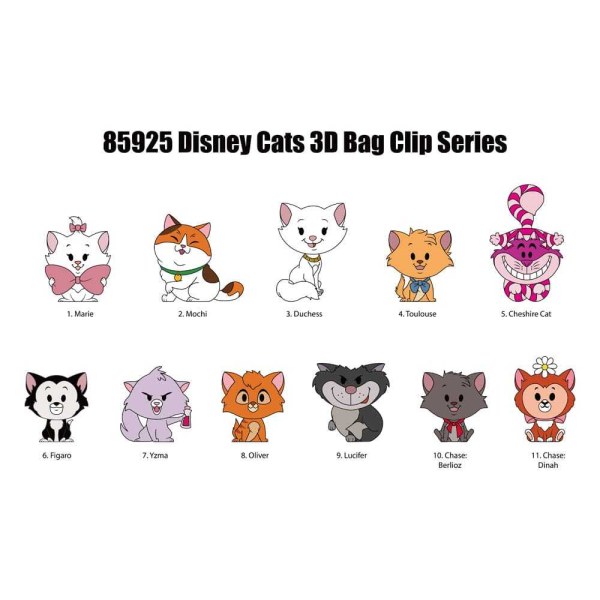 Cats 3D keychain Series 69 mystery bag - Disney