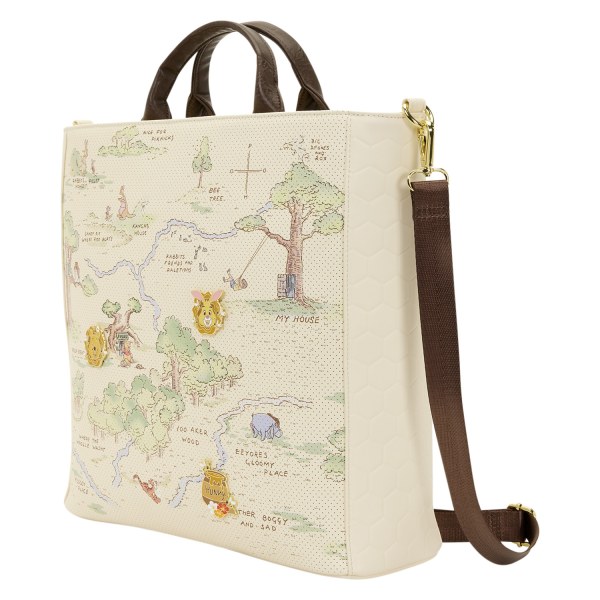 Winnie the Pooh Hundred acre wood Tote Bag - Disney Loungefly