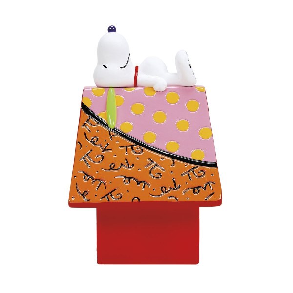 SNOOPY ON DOGHOUSE - BRITTO PEANUTS