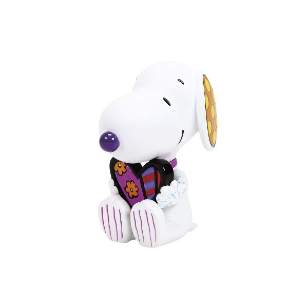 SNOOPY WITH BRITTO HEART MINI FIGURINE - BRITTO PEANUTS