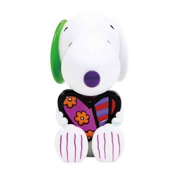 SNOOPY WITH BRITTO HEART MINI FIGURINE - BRITTO PEANUTS